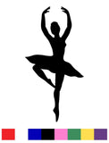 Dance Silhouette Vinyl Decal Sticker -  6 Designs