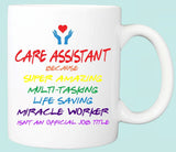 Key Worker Rainbow colours Mug