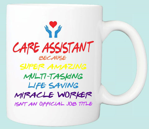 Key Worker Rainbow colours Mug