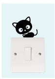 Cat Light Switch Collection Decal Sticker