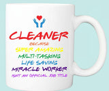 Key Worker Rainbow colours Mug