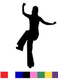 Dance Silhouette Vinyl Decal Sticker -  6 Designs