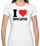 Ladies I Love "My Town" Short Sleeve T Shirt Personalise your own