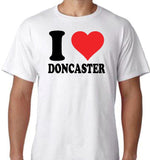 I Love "My Town" short sleeve T Shirt Personalise your own
