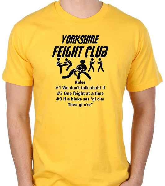 Yorkshire Feight Club Short Sleeve T Shirt