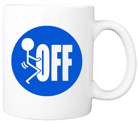 F*ck Off Stick Man - Mug