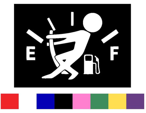 Fuel Gauge Decal Vinyl Sticker