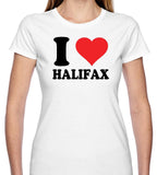 Ladies I Love "My Town" Short Sleeve T Shirt Personalise your own