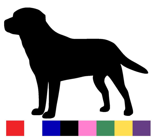 Labrador Silhouette Decal Vinyl Sticker