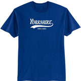 YORKSHIRE BORN AND BRED SHORT SLEEVE T SHIRT