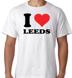 I Love "My Town" short sleeve T Shirt Personalise your own