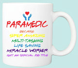 Key Worker Rainbow colours Mug