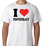 I Love "My Town" short sleeve T Shirt Personalise your own