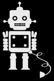 Robots Silhouette Decal Vinyl Sticker