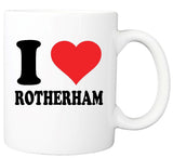 I Love "My Town" Mug Personalise your own