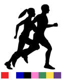 Running Silhouette Vinyl Decal Sticker