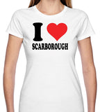 Ladies I Love "My Town" Short Sleeve T Shirt Personalise your own