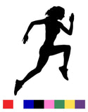Running Silhouette Vinyl Decal Sticker