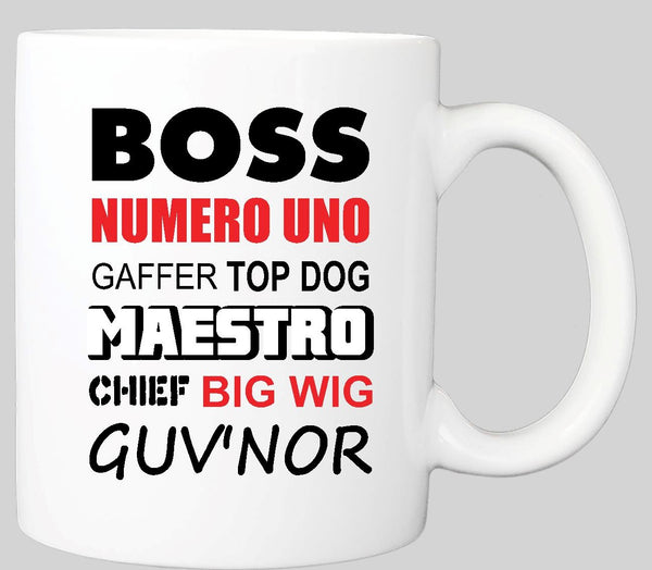 Boss Coffee Mug