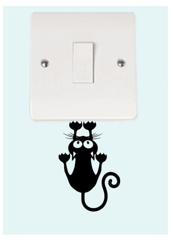 Cat Light Switch Collection Decal Sticker