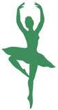 Ballerina Silhouette Decal Vinyl Sticker