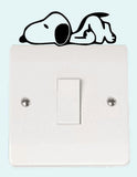 Dog Light Switch Collection Decal Sticker