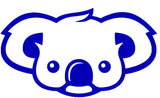 Koala Face Silhouette Decal Vinyl Sticker