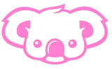 Koala Face Silhouette Decal Vinyl Sticker