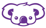 Koala Face Silhouette Decal Vinyl Sticker