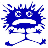Paint Splatter Man Silhouette Decal Vinyl Sticker