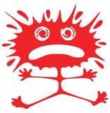 Paint Splatter Man Silhouette Decal Vinyl Sticker