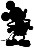 Mouse Silhouette Decal Vinyl Sticker