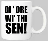 GI ORE WI THI SEN YORKSHIRE MUG