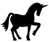 Unicorn Silhouette Decal Vinyl Sticker