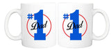 #1 Dad  Mug