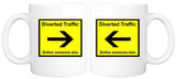 Diverted Traffic Mug