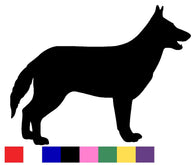 German Shepherd Silhouette Decal Vinyl Sticker