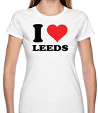 Ladies I Love "My Town" Short Sleeve T Shirt Personalise your own