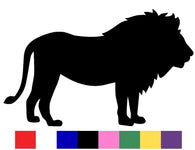 Lion Silhouette Decal Vinyl Sticker