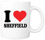 I Love "My Town" Mug Personalise your own