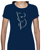 Koala Bear Motif T Shirt - Personalised Available in 4 colours
