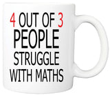People Struggle with Maths Mug