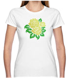Roses Glitter T Shirt Available in 3 Designs