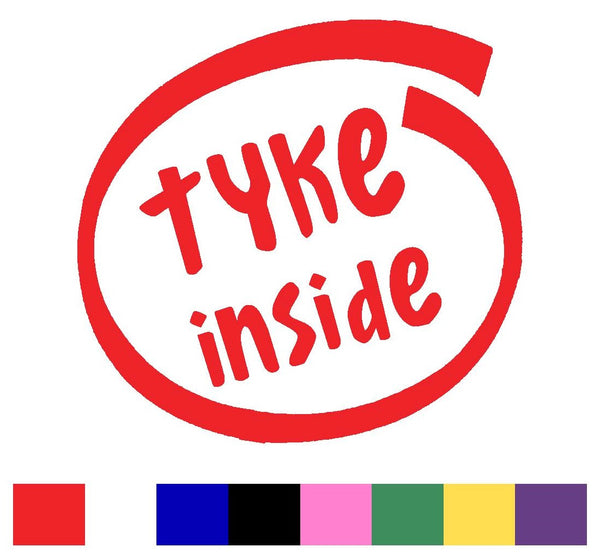 Tyke Silhouette Decal Vinyl Sticker